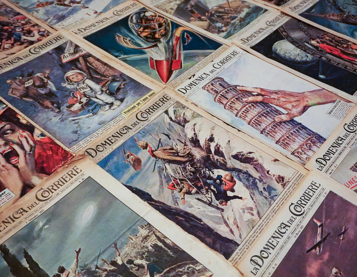 Copertine della Domenica del Corriere di Walter Molino